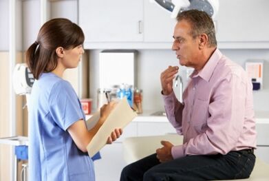 Appointment of the patient