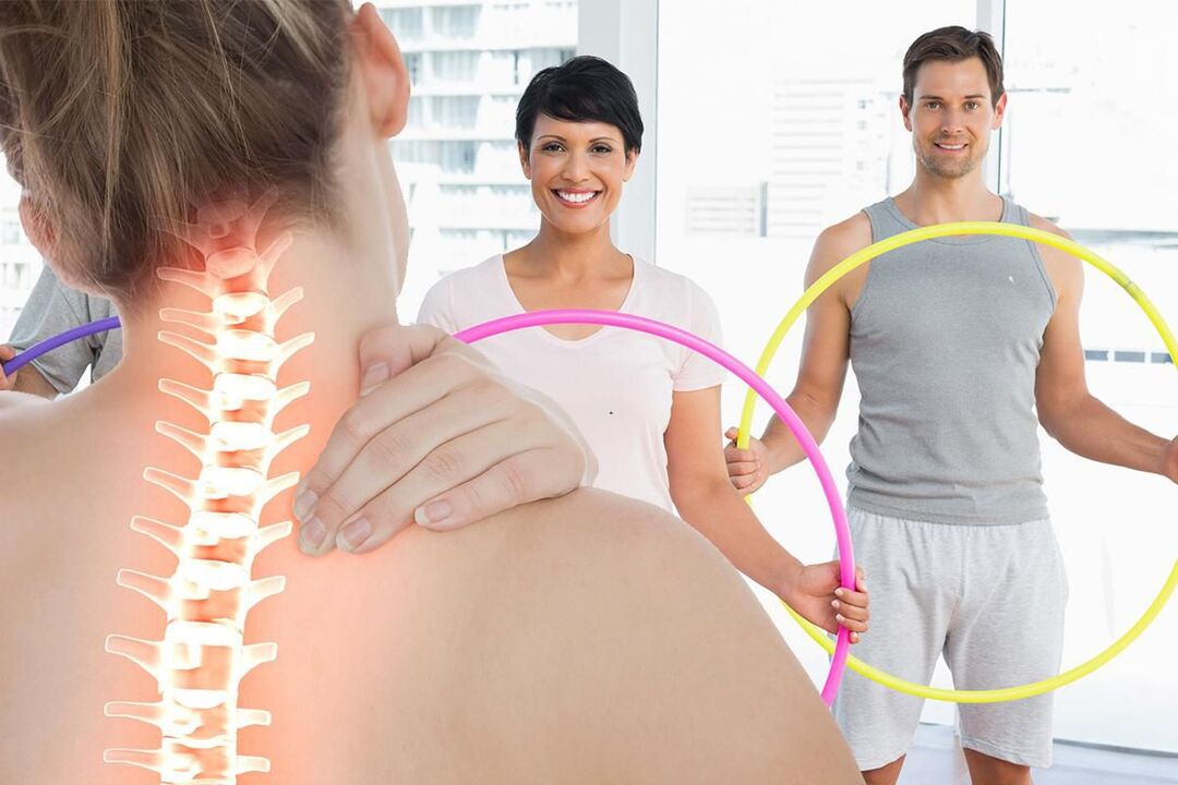 An active lifestyle with osteochondrosis